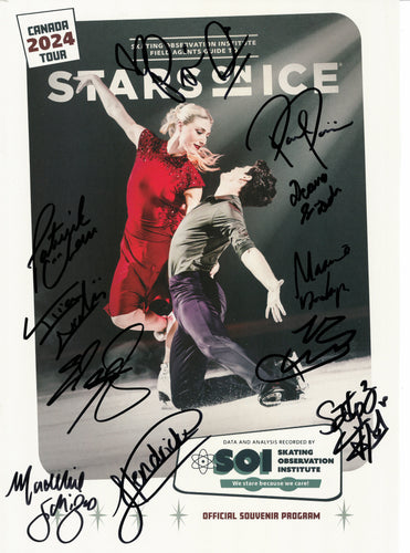 2024 Stars on Ice Tour Program – Autographed