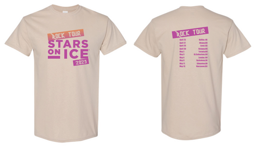 2025 Rock Stars on Ice Tour T-Shirt