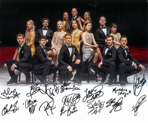 2023 Stars on Ice Autographed Cast Photo – Canada