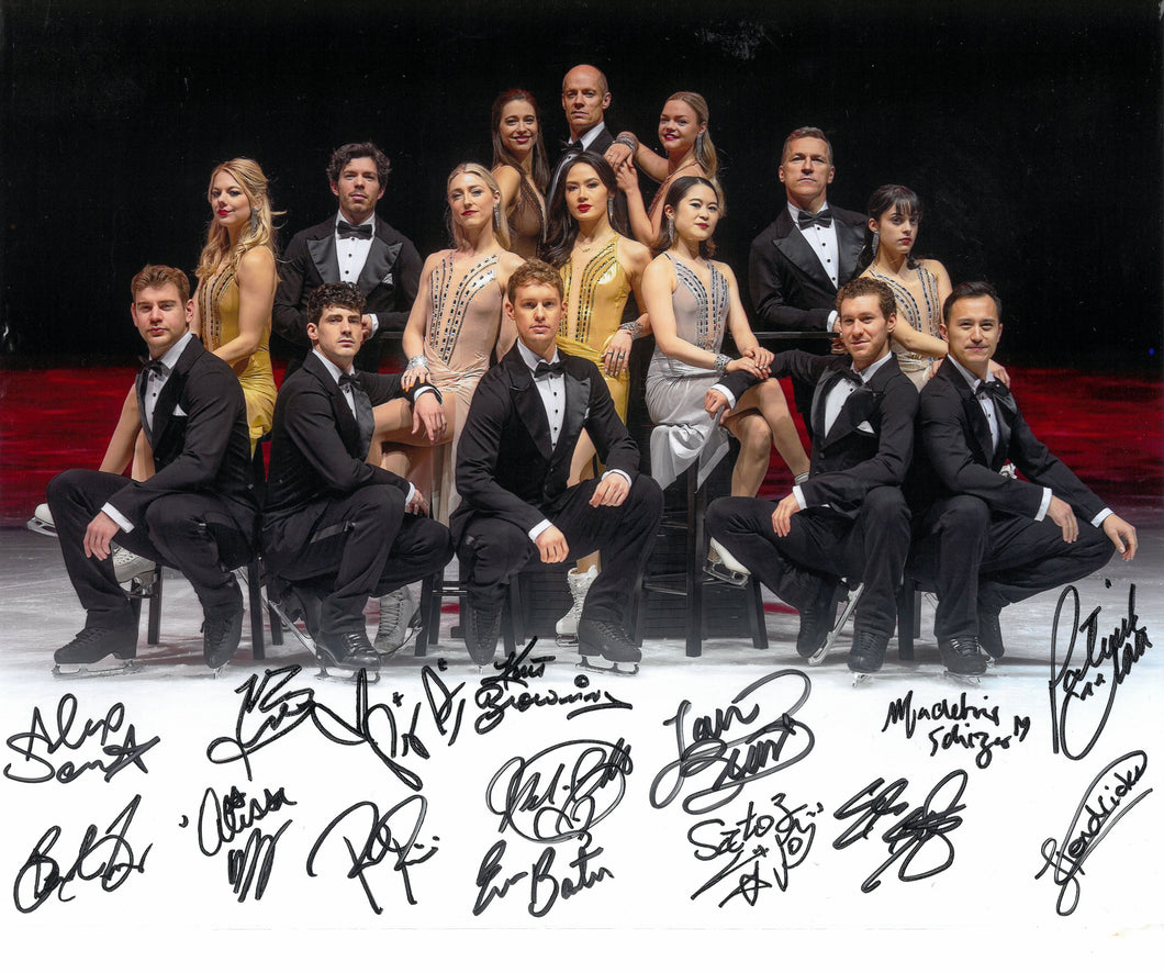 2023 Stars on Ice Autographed Cast Photo – Canada