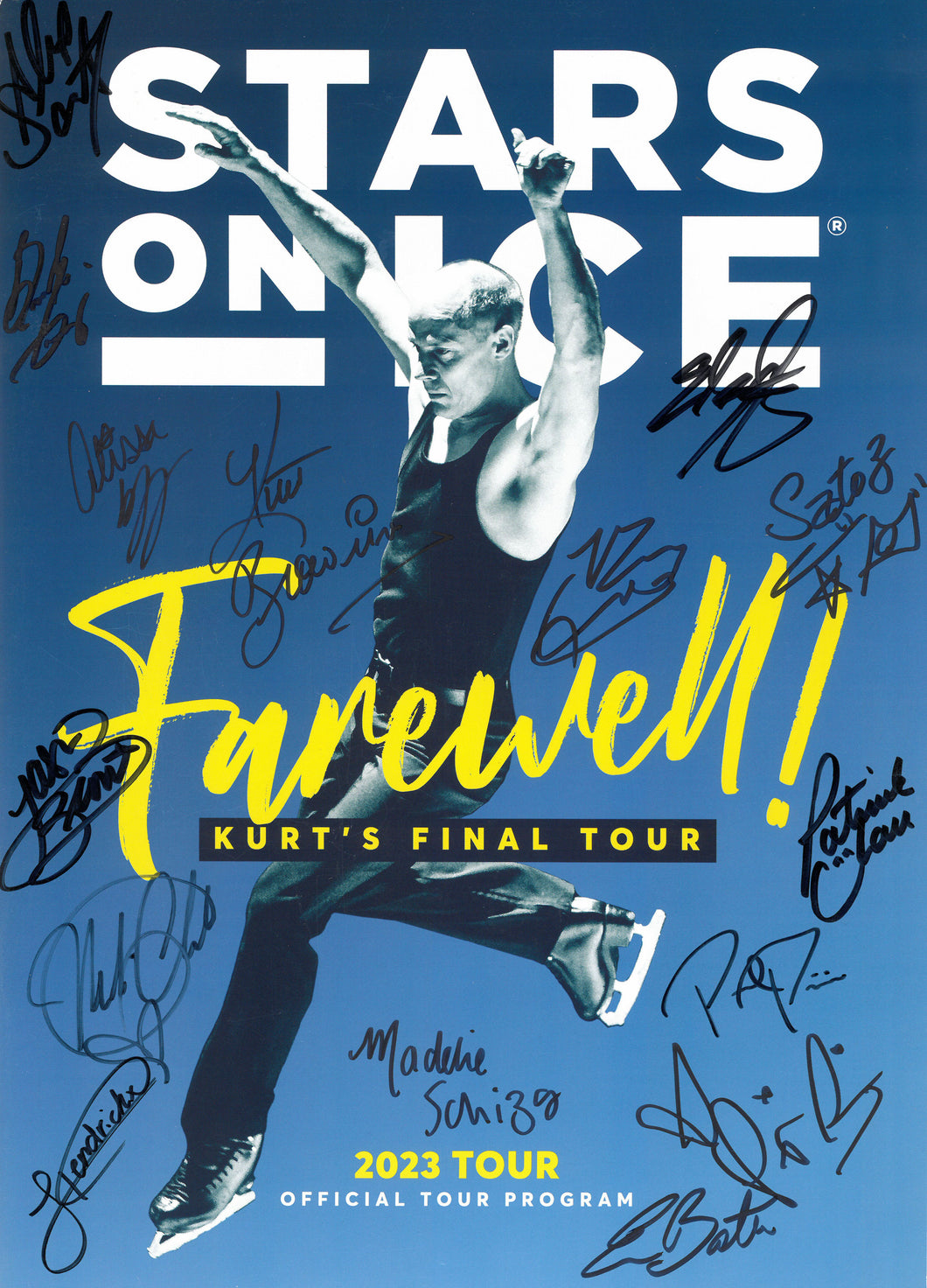 2023 Stars on Ice Spring Tour Program – Autographed - Canada