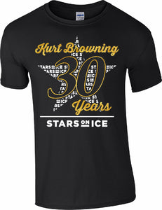 2023 Kurt Browning Commemorative T-shirt (Also available in white)