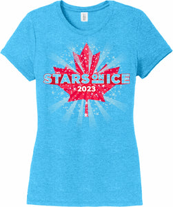 2023 Stars on Ice Ladies Fitted T-shirt