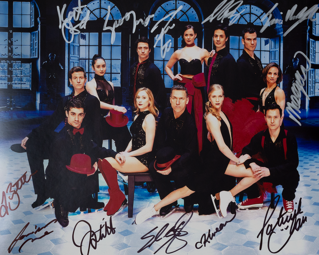 2016 Stars on Ice Autographed Cast Photo