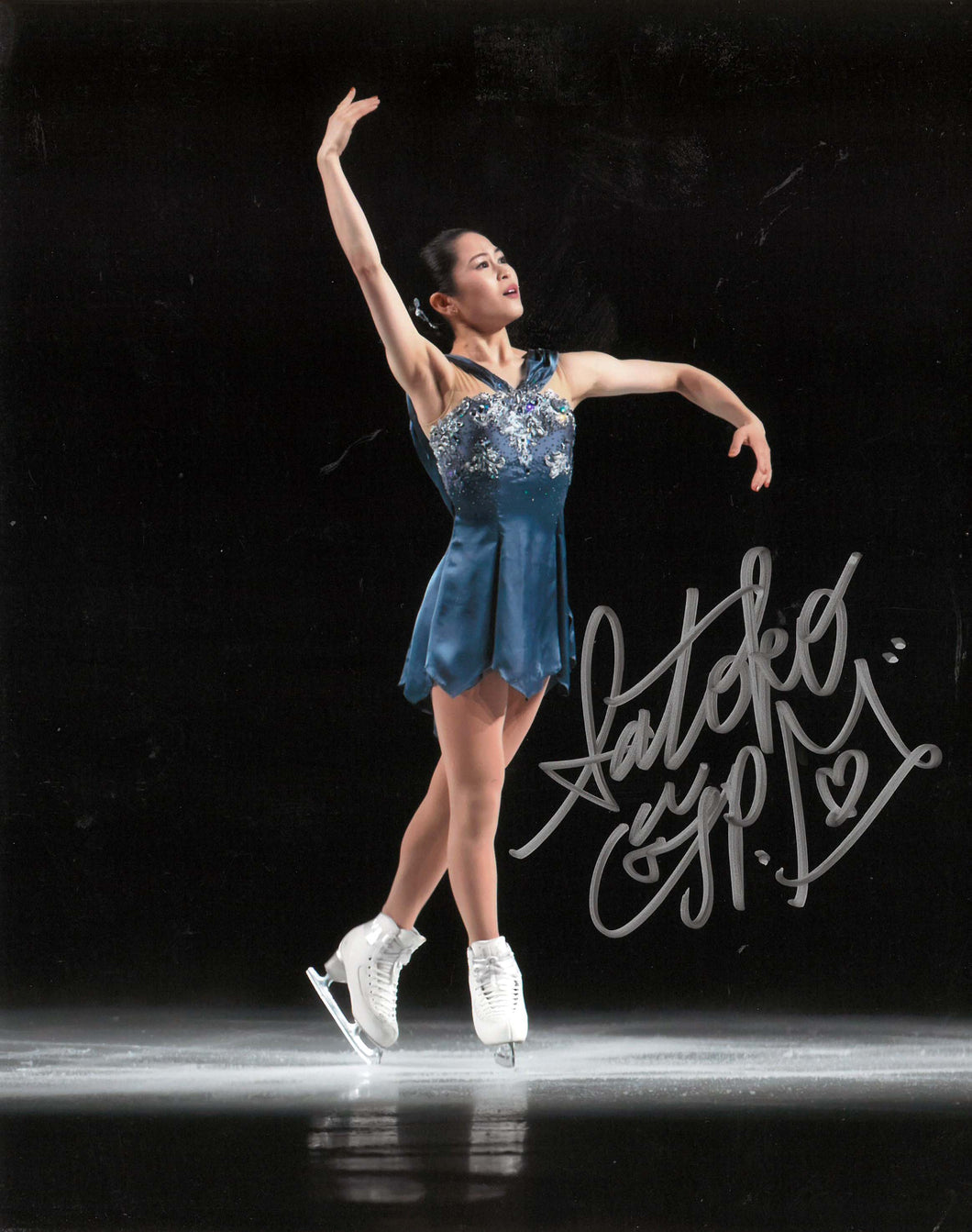 2022 Satoko Miyahara Autographed Photo