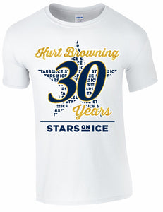 2023 Kurt Browning Commemorative T-shirt (Also available in white)