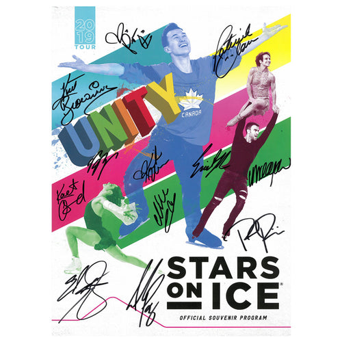 2019 Stars on Ice Canada Tour Program - Autographed 